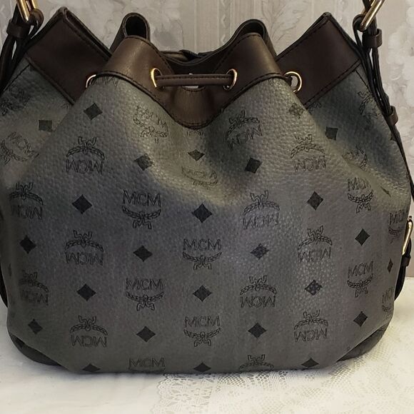 MCM Drawstring Bucket Shoulder Bag - Picture 11 of 12